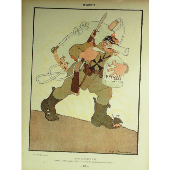 La Baionnette 1916 n°045 (Machines de guerre) HEROUARD HUARD GALLO LEGRAIN