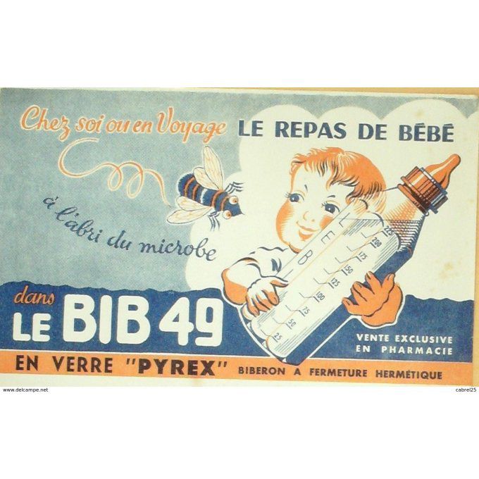 Buvard LE BIB 49 Fournitures nourisson