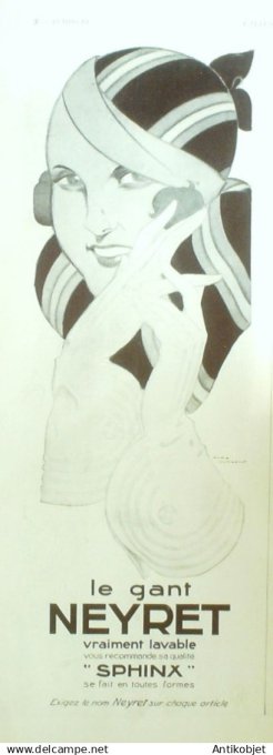 Publicité Lingerie Neyret 1929