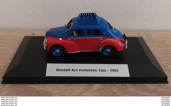 Renault 4cv prototype Taxi 1953 1:43