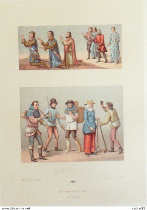 Portrait Bourgeois et PAYSANS NOBLESSE CHEVALERIE