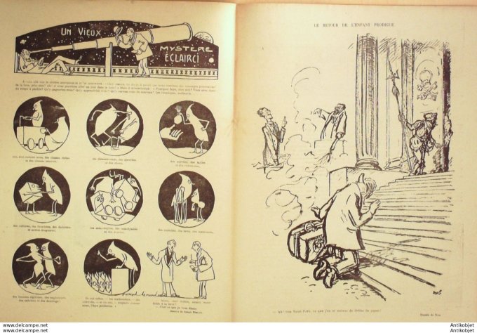 Le Rire 1920-04-24 #  64 Journal humoristique Ed.Originale Bibe Anglo-Saxonne