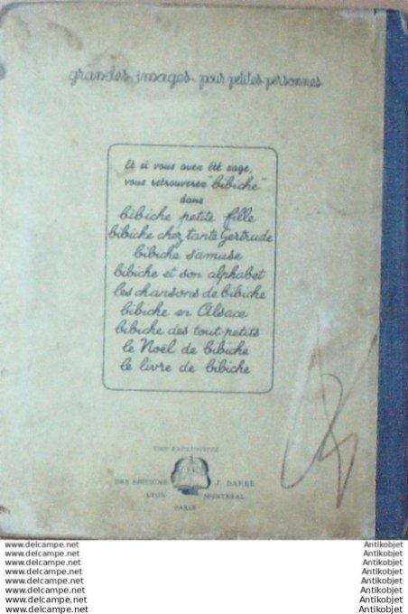 Bibiche et Francois (Blanchard - Barre) Eo 1949