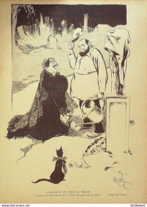Le Rire 1901-10-12 # 362 Journal humoristique Ed.Originale Fille du Conservatoire