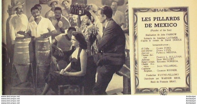 Mon Film 421 54-09-15 Les pillards de Mexico Glenn Ford Diana Lynn