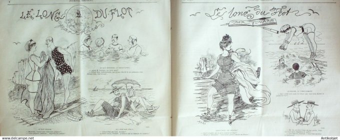 Le Rire 1906 n°195 Roubille Huard Villemot Burret Petitjean Faivre Vimar Goussé