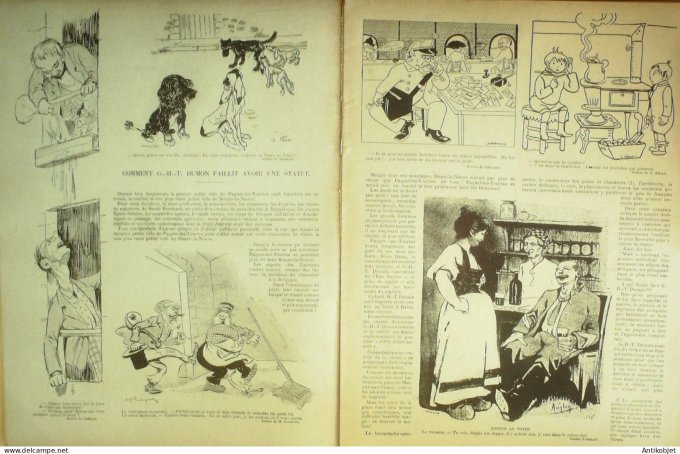 Le Rire 1901-10-12 # 362 Journal humoristique Ed.Originale Fille du Conservatoire