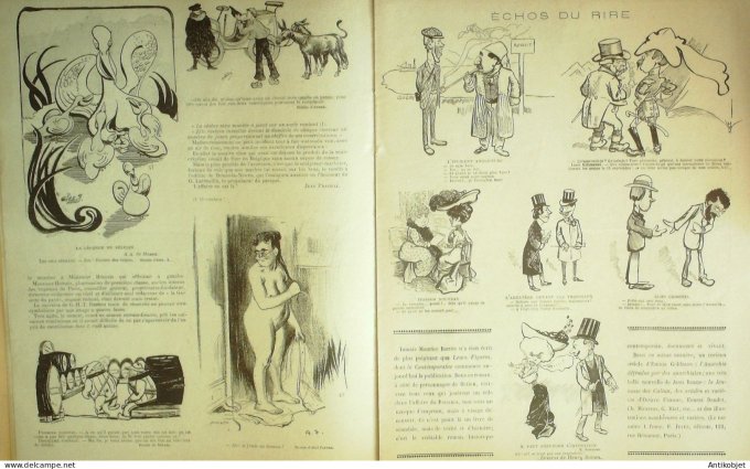 Le Rire 1901-10-12 # 362 Journal humoristique Ed.Originale Fille du Conservatoire