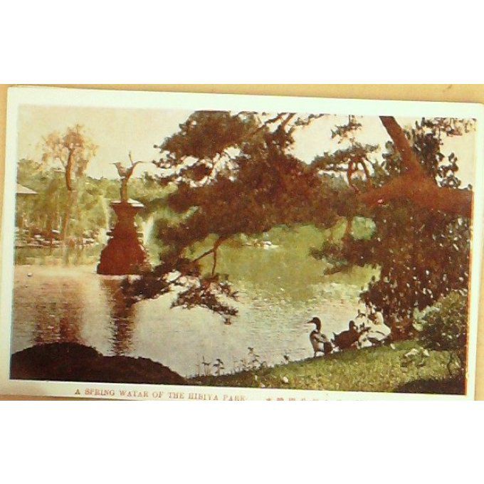 Cpa Japon Tokyo Hibiya Parc 1930