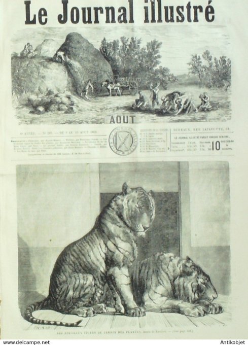 Le journal illustré 1866 n°287 Mont Cenis (73) Avrieux, St Michel Molaret fort d'Escillon