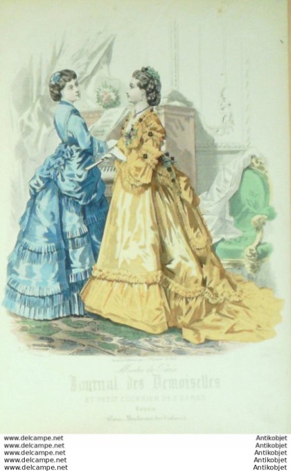Journal de Demoiselles 1871 # 3795