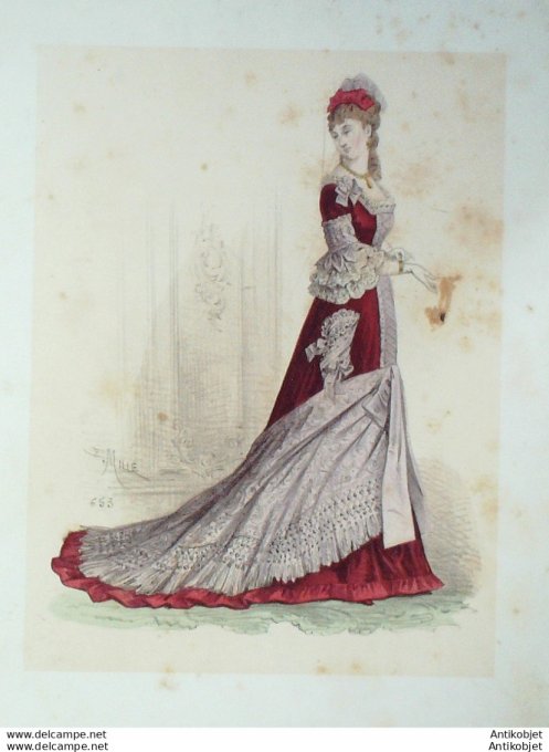 L'élégance parisienne 1872 # 653