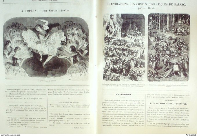 Petit journal pour Rire 1860 # 307 Les Paysans Baric