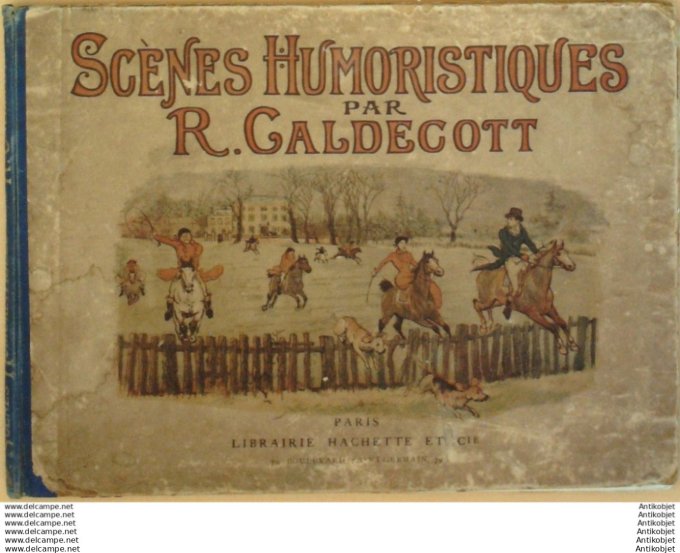 Galdecott scenes humoristiques 1882