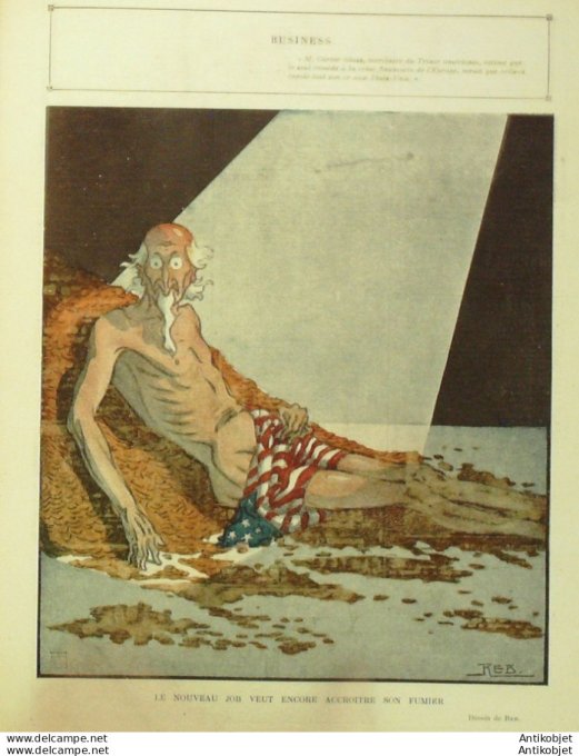 Le Rire 1920-02-14 #  59 Journal humoristique Ed.Originale Omnibus & Autobus