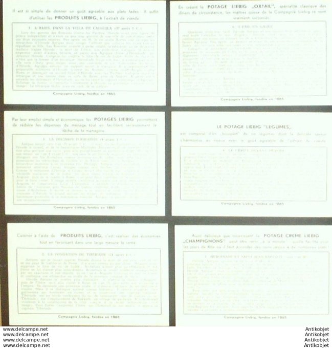 Chromo Liebig Sang 1523 Belgique La Flandre Occidentale (1951)