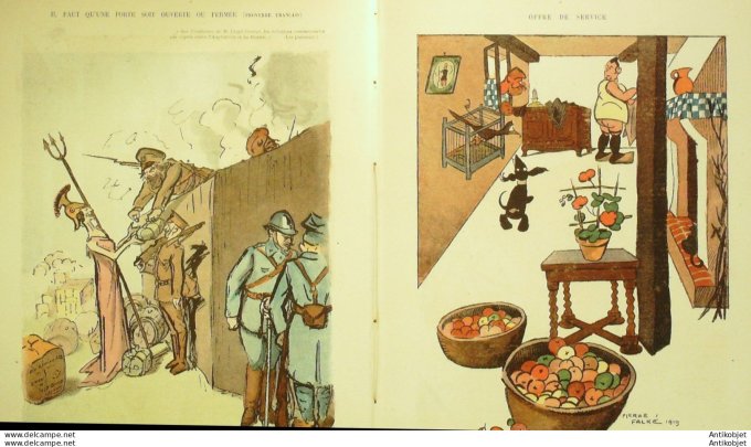 Le Rire 1920-02-14 #  59 Journal humoristique Ed.Originale Omnibus & Autobus