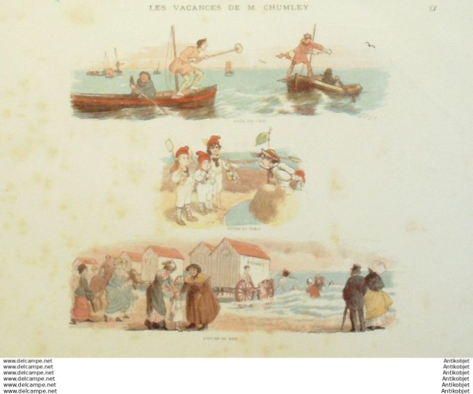 Galdecott scenes humoristiques 1882