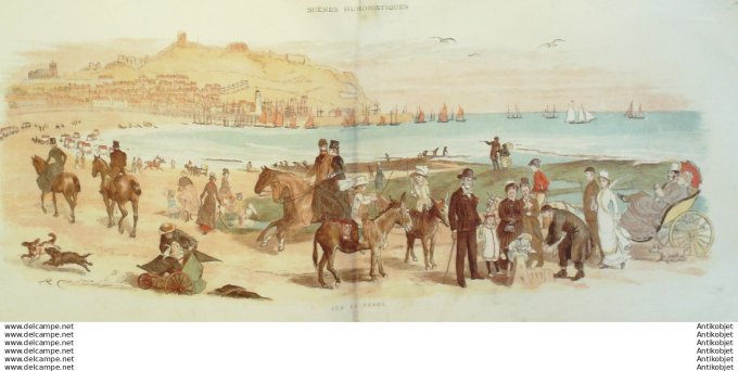 Galdecott scenes humoristiques 1882