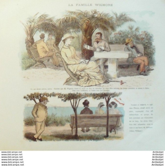 Galdecott scenes humoristiques 1882