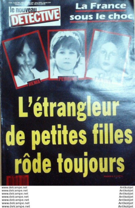 Détective 1988 # 251 Chelles  Klaus Barbie Villetaneuse La Courneuve Munster Dijon  Lyon