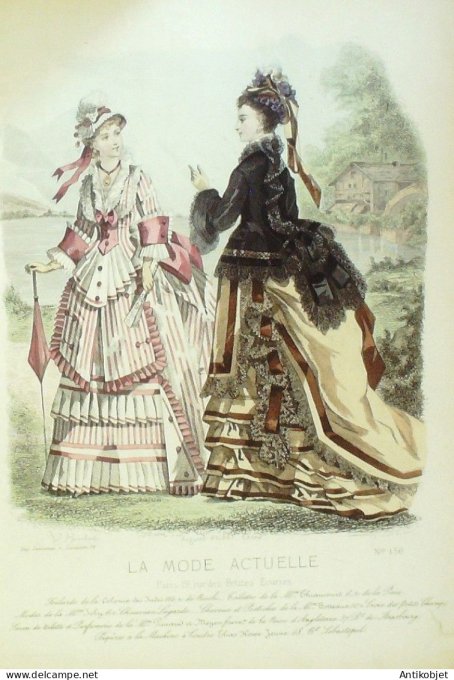 La Mode actuelle 1851 # 150 (Maison Cie des Indes)