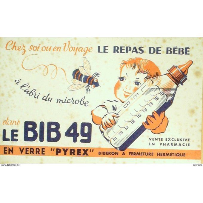 Buvard LE BIB 49 Fournitures nourisson
