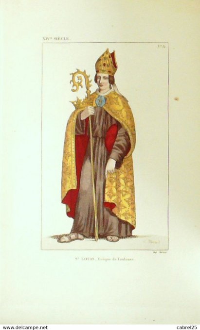 France (31) TOULOUSE St LOUIS Evèque de la ville 15ème 1852