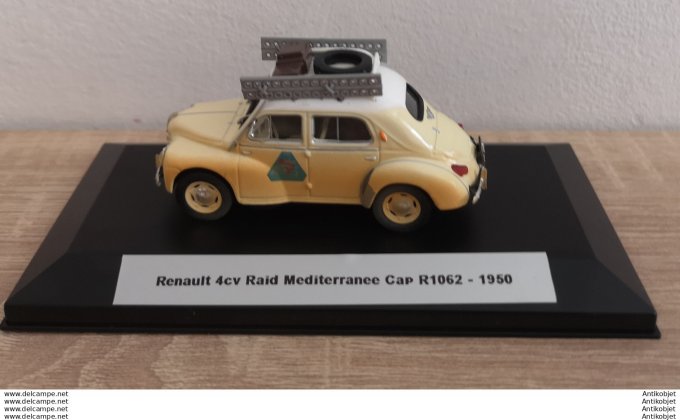 Renault 4cv raid Mediterranee Cap R1062 1950
