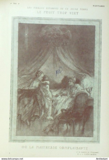 Fantasio 339 1921 Domergue Morin Vallee Del Marle
