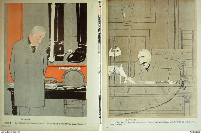 L'Assiette au beurre 1906 # 252 Algésiras Camara Iribe
