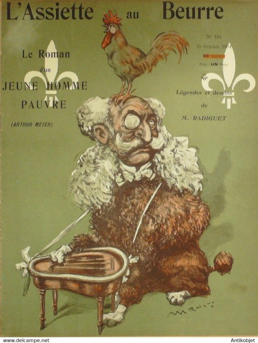 L'Assiette au beurre 1904 # 185 Roman du jeune homme pauvre Meyer