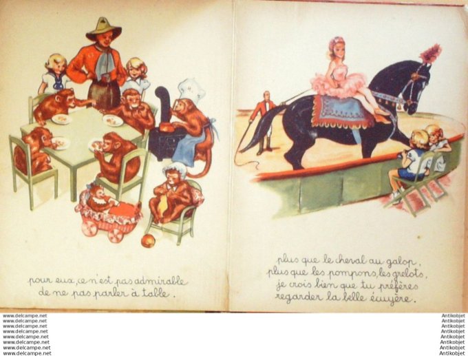 Bibiche et Francois au cirque (Blanchard - Barre) Eo 1947