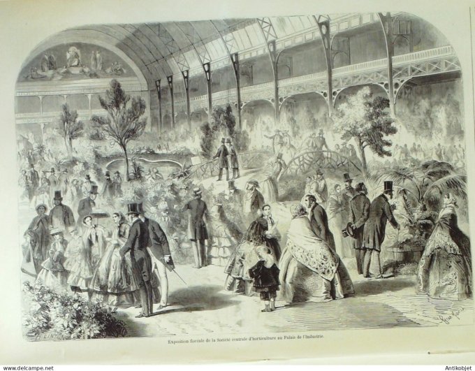 Le Monde illustré 1858 n° 58 Havre (76) Avignon (84) Bonifacio (20) Veldès en Carniole Dôle (39)