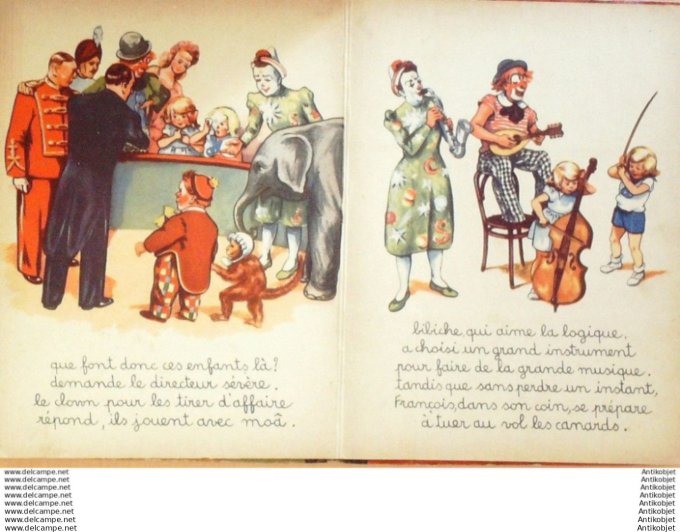 Bibiche et Francois au cirque (Blanchard - Barre) Eo 1947