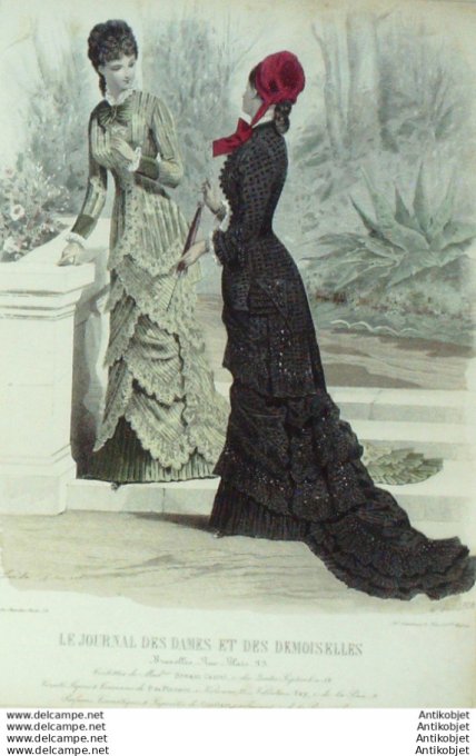 Journal des Dames Demoiselles 1880 # 1708 (Maison Bréant-Castel)