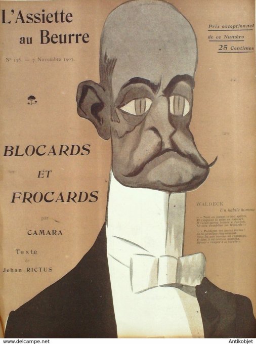 L'Assiette au beurre 1903 n°136 Brocards et Frocards 1 Camara