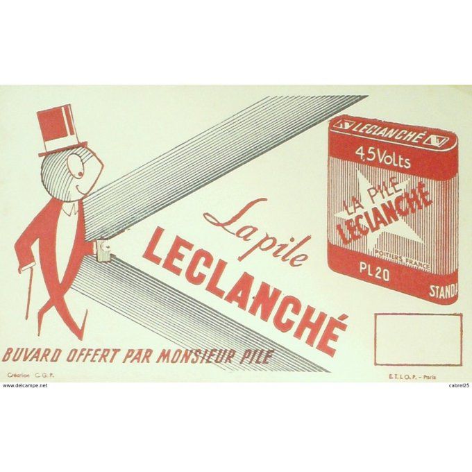 Buvard LECLANCHE Eclairage