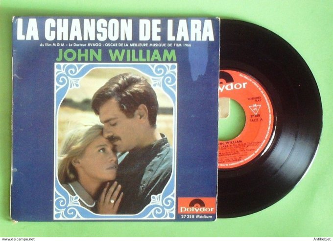 Le Docteur Jivago Film 45T EP William John Lara languette 1966