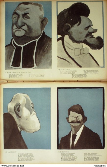 L'Assiette au beurre 1903 # 136 Brocards et Frocards 1 Camara