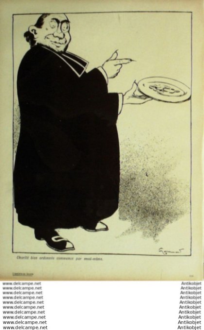 L'Assiette au beurre 1906 # 280 Les Humanitaires Gallo Armand
