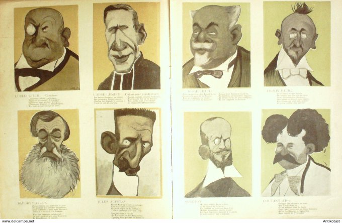 L'Assiette au beurre 1903 # 136 Brocards et Frocards 1 Camara