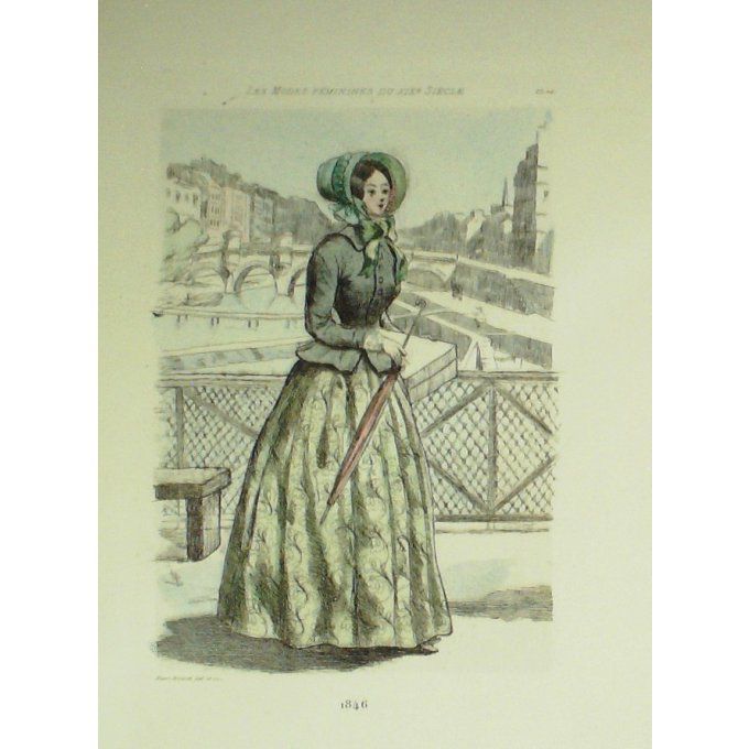Mode Féminine époque 1846 (H.Boutet)