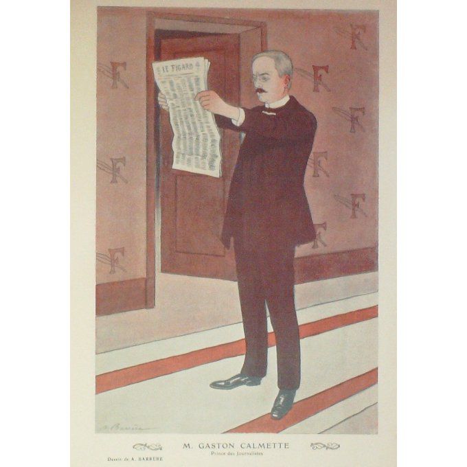 BARRERE-GASTON CALMETTE-1928