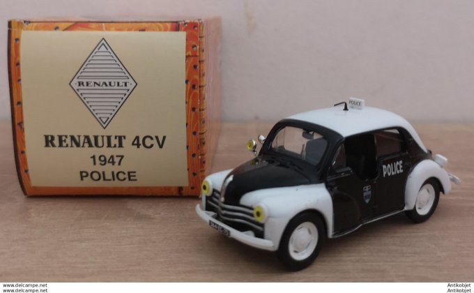 Renault 4cv Police 1947 Norev 1:43
