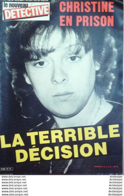 Détective 1985 # 147 Clermont-Ferrand Lyon Amiens Ales Dunkerque Orléans Epinal