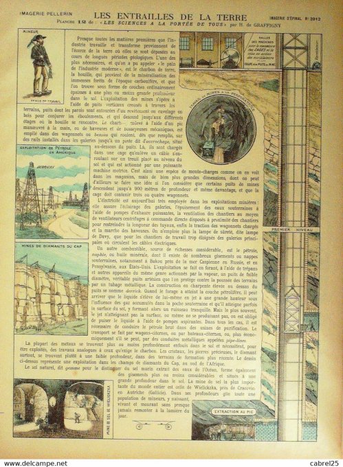 Les Siences A La Porte  de Tous (Pellerin d'epinal)