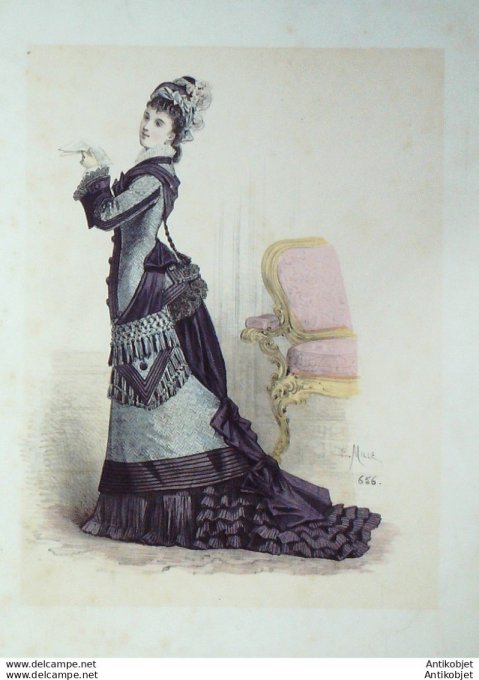 L'élégance parisienne 1872 # 656