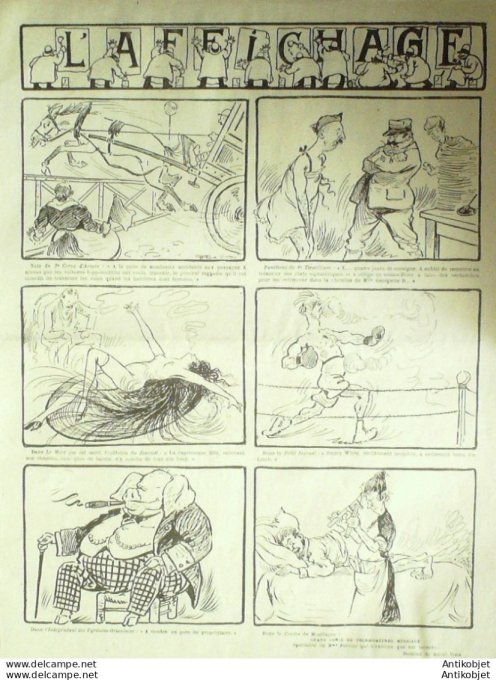 Le Rire 1919-05-21 #  21 Journal humoristique Ed.Originale Le Testament