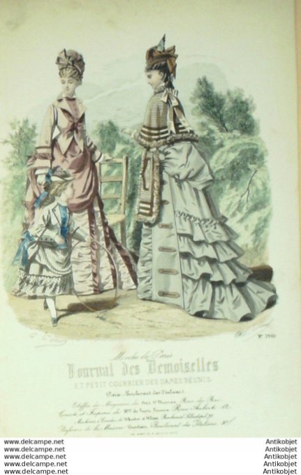 Journal de Demoiselles 1873 # 3960 (Maison Verius)